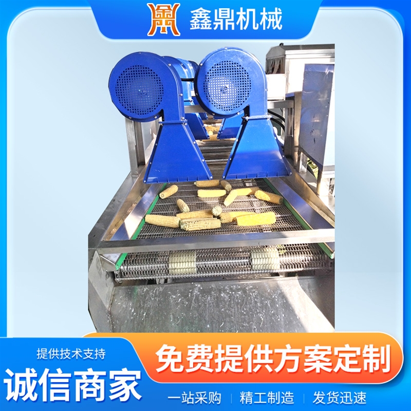 全自動(dòng)甜糯玉米生產(chǎn)線